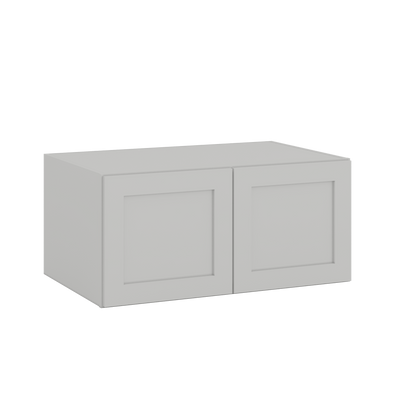 24" Tall | 24" Deep | 36", and 39" Widths | Wall Cabinet with Double Doors | RTA Unassembled | Premium White Full Overlay