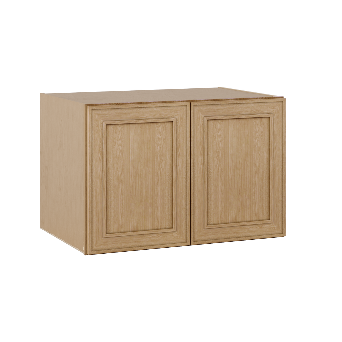 Natural oak elegant craftsman shaker refrigerator panel 12"–36" rta kitchen cabinet – view 10