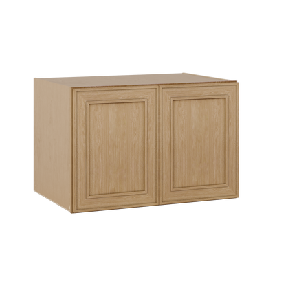 Natural oak elegant craftsman shaker refrigerator panel 12"–36" rta kitchen cabinet – view 10
