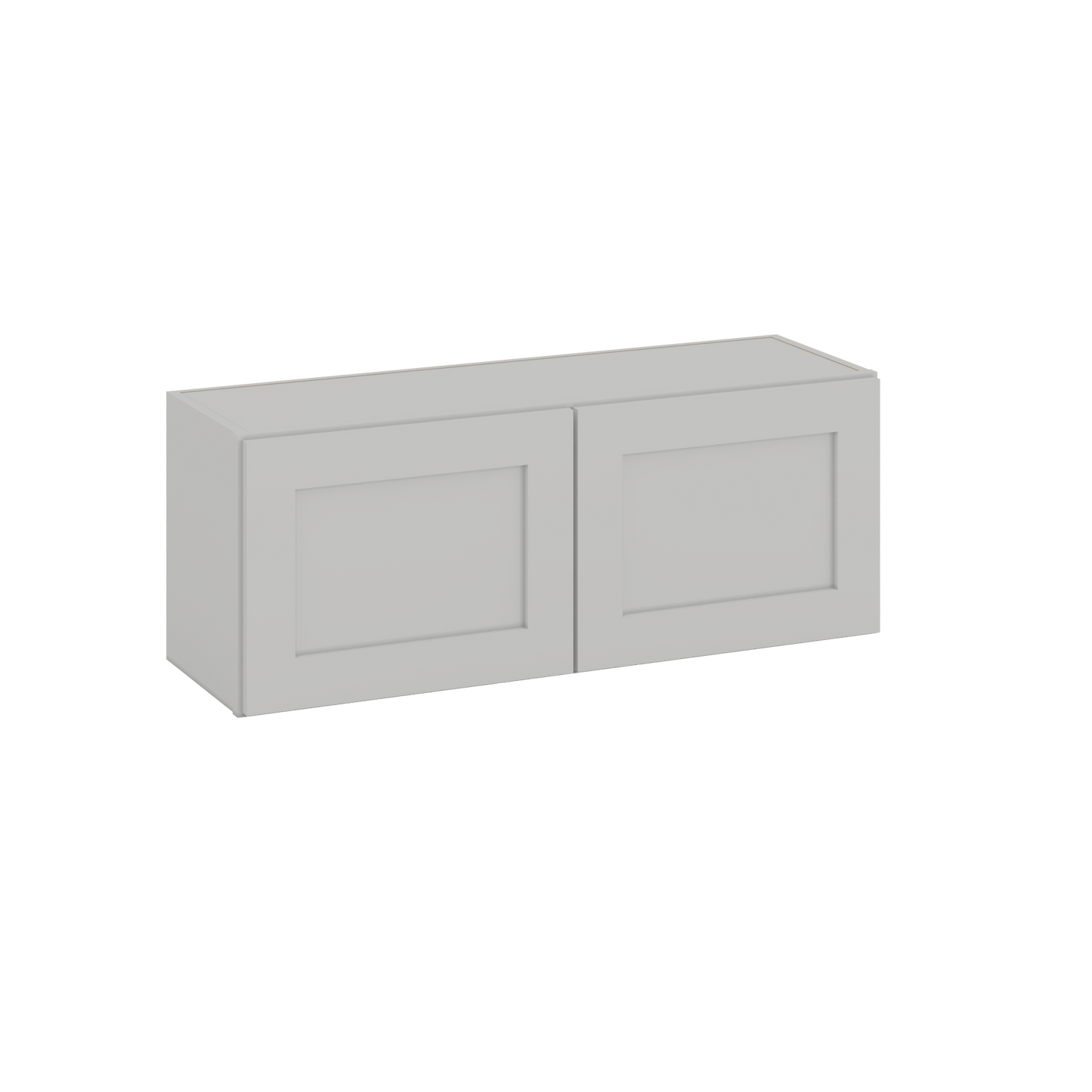 15" Tall | 30", 33" and 36" Width | Wall Cabinet with Double Doors | RTA Unassembled | Northpoint Polar White Full Overlay