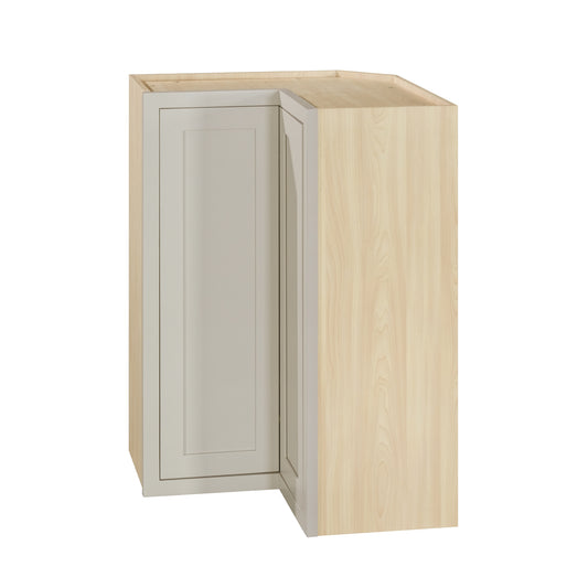 Wall Angle Corner Tuscan Gray Shaker Wall Cabinet 27" W x 30" & 39" Tall