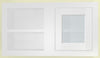 Custom Glass Ready Blind Corner Wall Inset Cabinet 27" Wide by 9", 12" 15", 18", 21", 24", 27", 30", 33", 36", 39  and 42" Tall