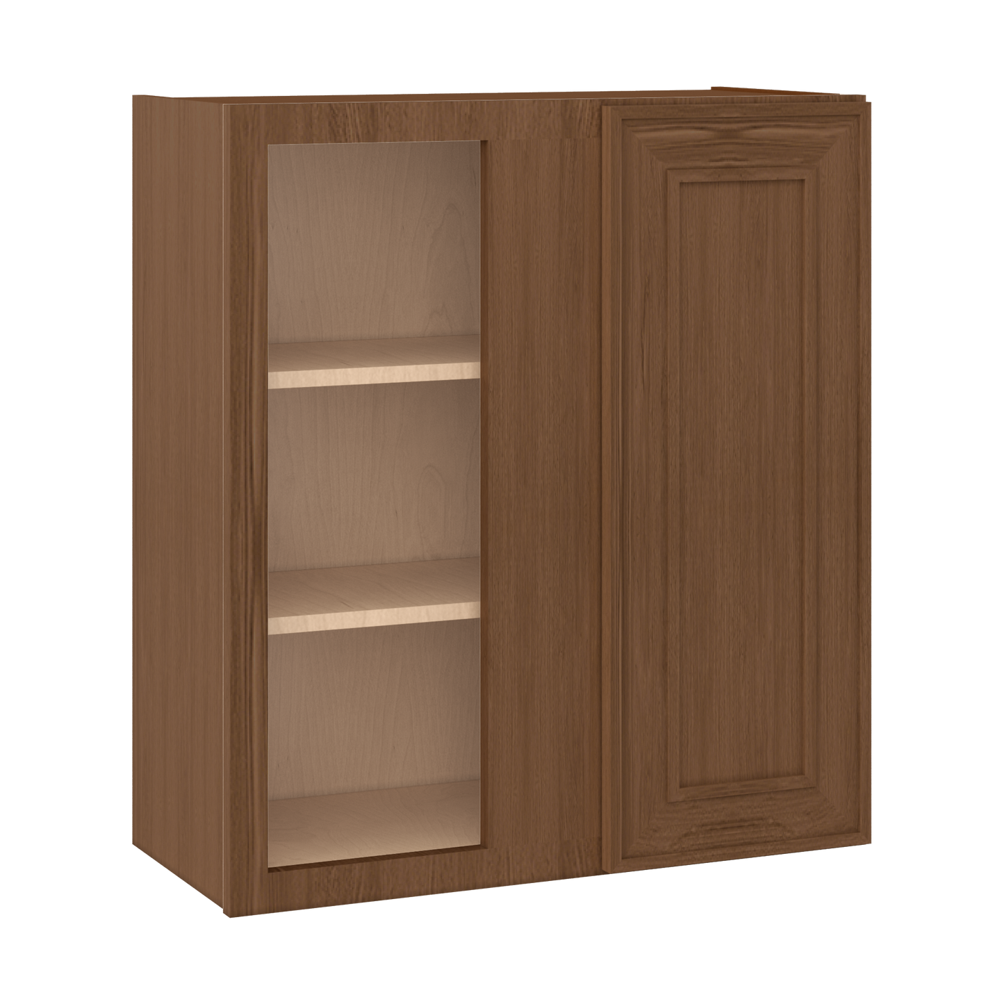 WBC2730 Blind Corner Elegant Mocha Craftsman Shaker