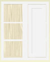 Custom Blind Corner Wall Inset Cabinet 27" Wide by 9", 12" 15", 18", 21", 24", 27", 30", 33", 36", 39  and 42" Tall