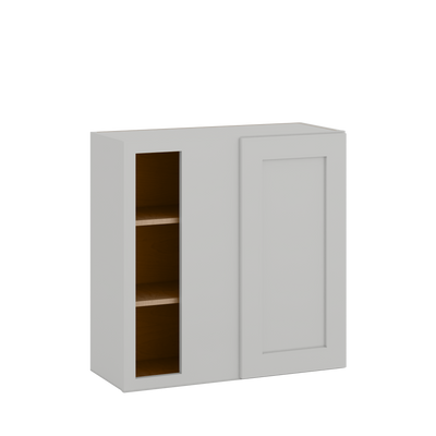 30 To 33" Wide | 30", 36", And 42" Height | Wall Blind Universal Cabinet | RTA Unassembled | Premium White Full Overlay