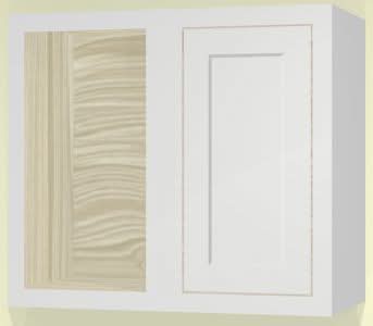 27" Wide Blind Corner Wall Inset Cabinet 9", 12" 15", 18", 21", 24", 27", 30", 33", 36", 39 , 42", 45", 48" & 51" Tall