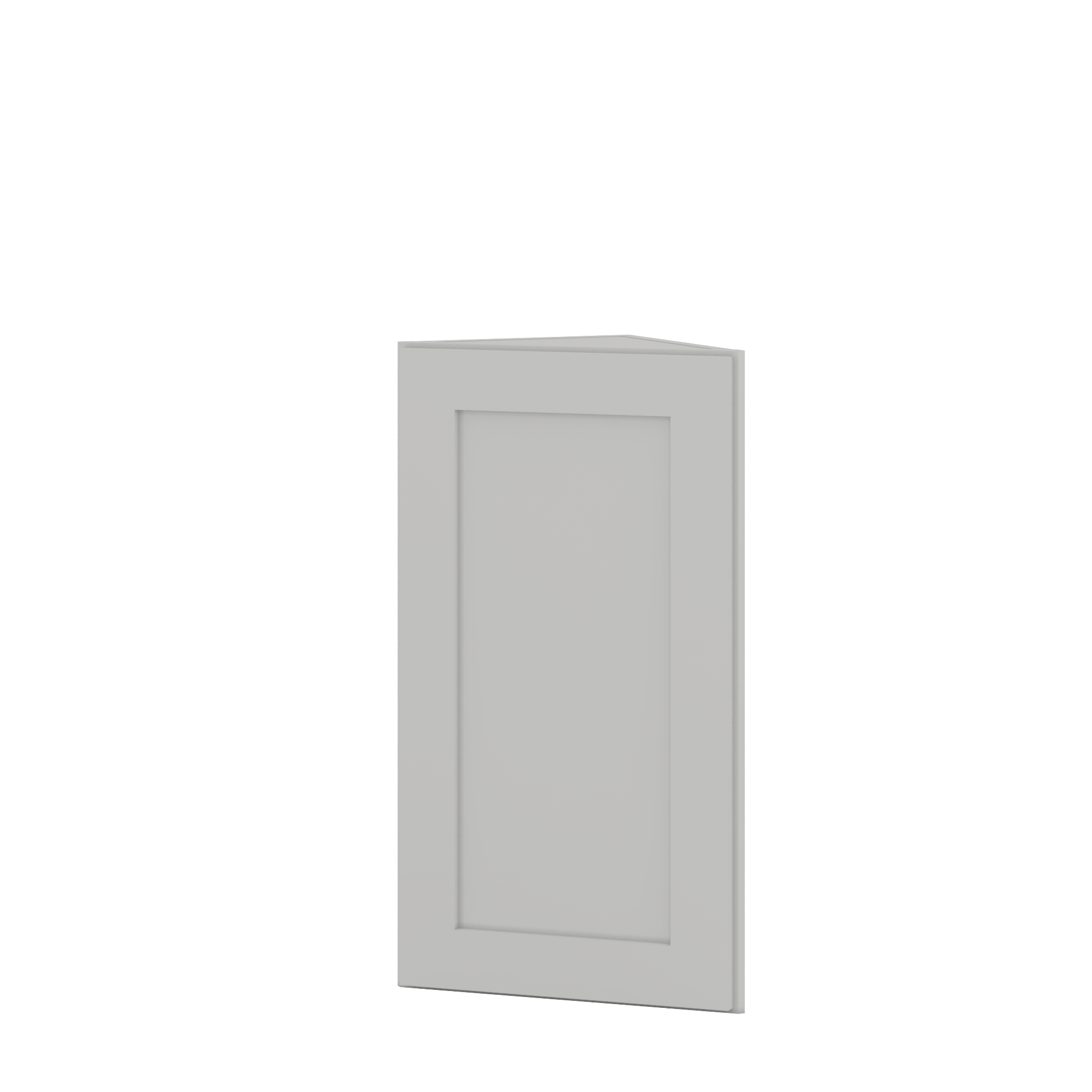12" Width | 30", 36", and 42" Height | Wall End Cabinet | RTA Unassembled | Premium White Full Overlay