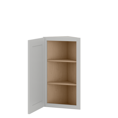 12" Width | 30", 36", and 42" Height | Wall End Cabinet | RTA Unassembled | Premium White Full Overlay