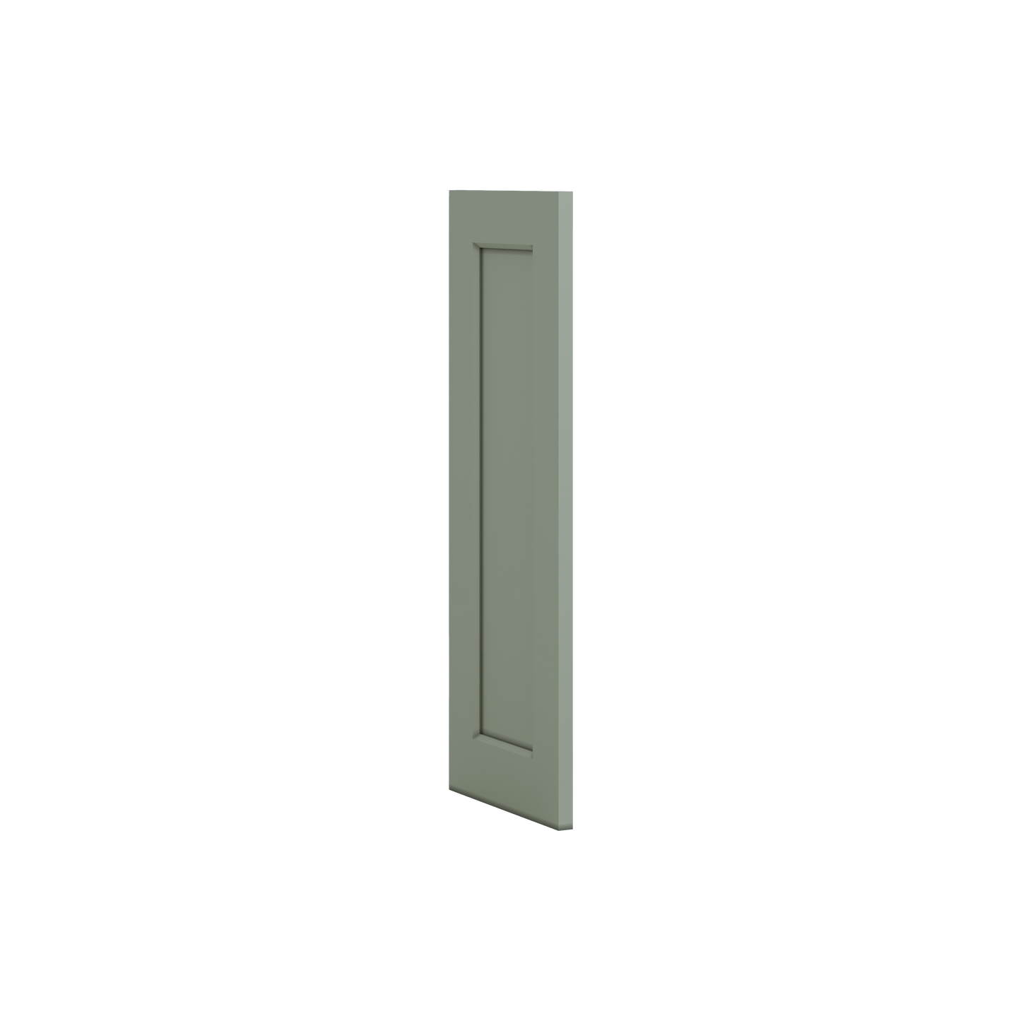 False Door 14SG Sage Green Shaker Decorative Style