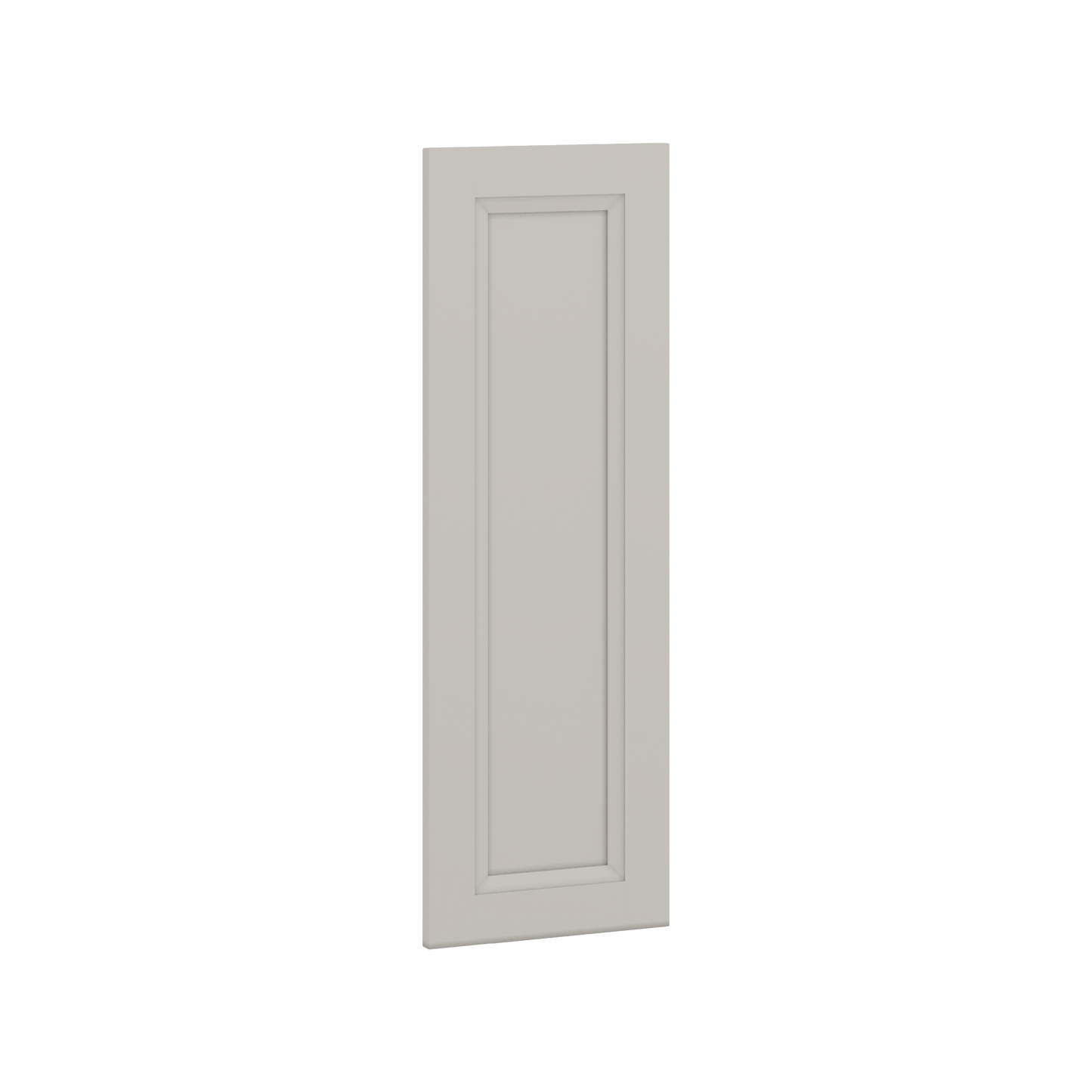 False Door 27LGDS Laguna Gray Double Shaker Decorative Style
