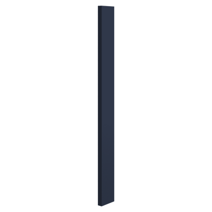 Wall Cabinet Filler Trim Pieces Wall Filler 3" x 30", 36" & 42" NB29 Naval Blue Shaker 1-1/4" Overlay