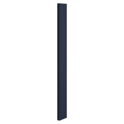 Wall Cabinet Filler Trim Pieces Wall Filler 3" x 30", 36" & 42" 29NB Naval Blue Shaker 1-1/4" Overlay
