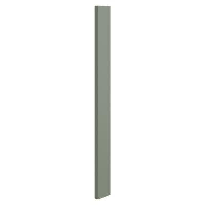 Wall Cabinet Filler Trim Pieces Wall Filler 3" x 30", 36" & 42" 14SG Sage Green Shaker 1-1/4" Overlay
