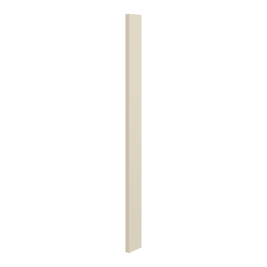 3" & 6" x 42" and 1-1/2", 3" & 6" x 96" Cabinet Filler Trim Pieces Wall Filler Manhattan Cream Shaker 1-1/4" Overlay