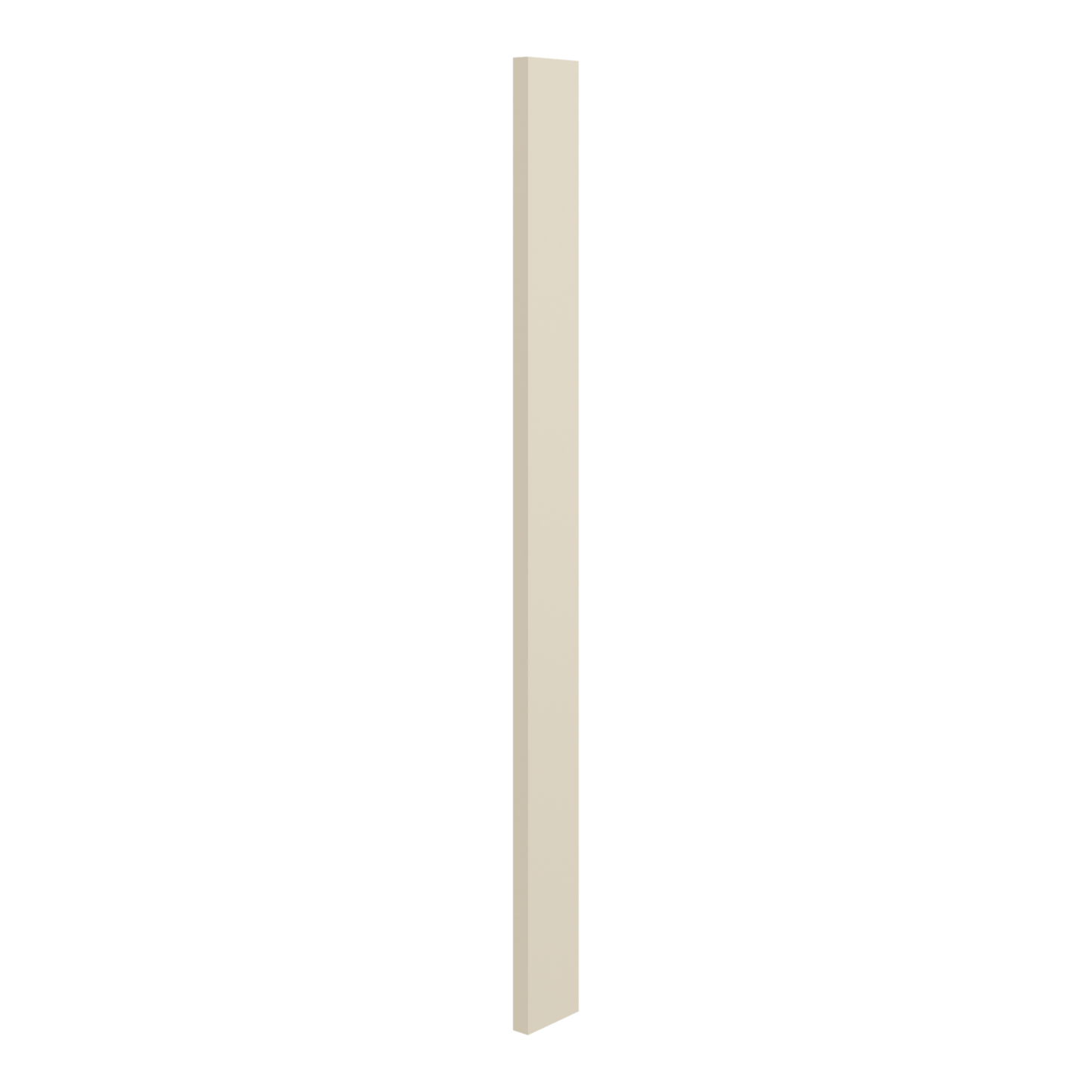 3" & 6" x 42" and 1-1/2",  3" & 6" x 96" Cabinet Filler Trim Pieces Wall Filler Manhattan Cream Shaker 1-1/4" Overlay