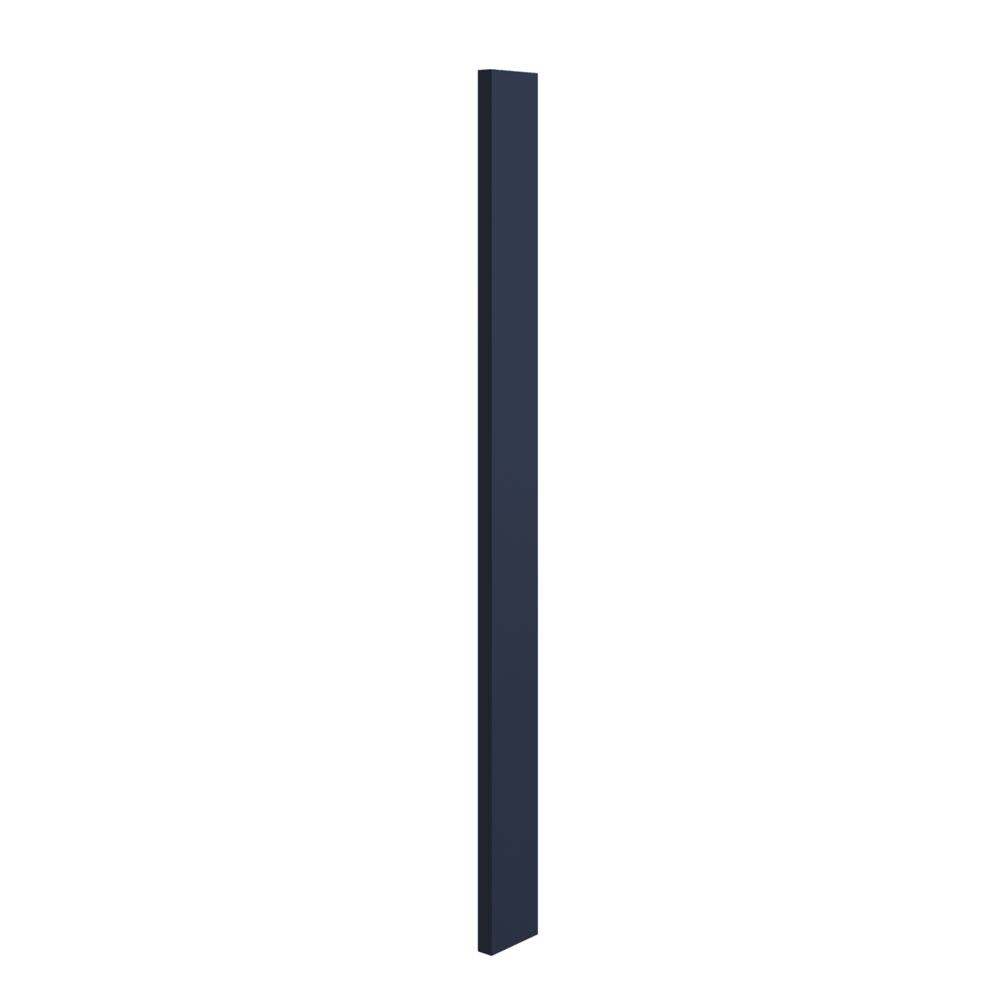 Wall Cabinet Filler Trim Pieces Wall Filler 3" x 30", 36" & 42" NB29 Naval Blue Shaker 1-1/4" Overlay