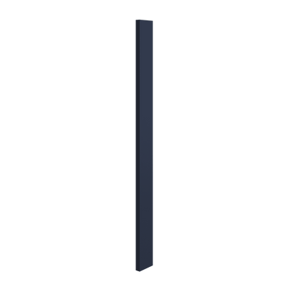 Wall Cabinet Filler Trim Pieces Wall Filler 3" x 30", 36" & 42" 29NB Naval Blue Shaker 1-1/4" Overlay