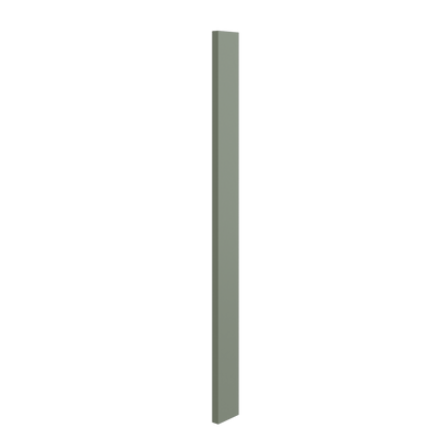 Wall Cabinet Filler Trim Pieces Wall Filler 3" x 30", 36" & 42" 14SG Sage Green Shaker 1-1/4" Overlay