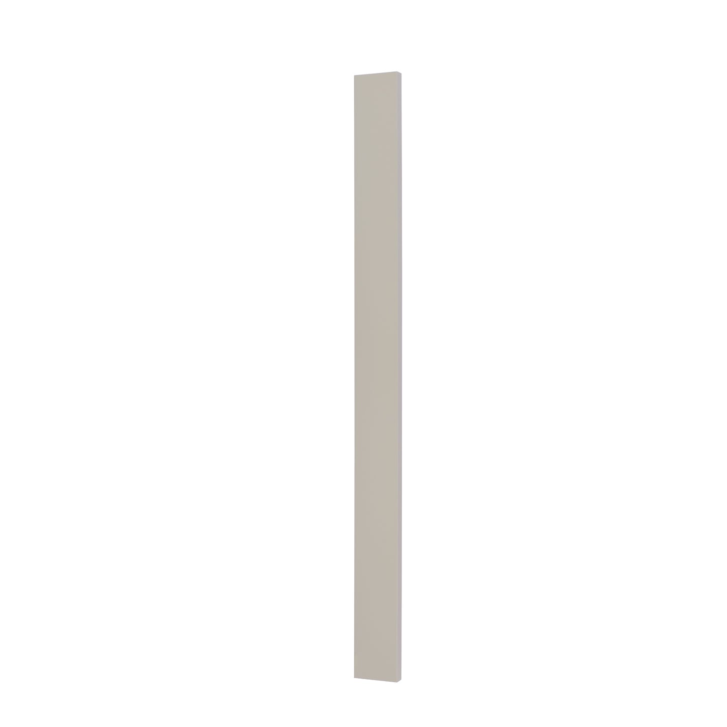 Tuscan Gray Shaker Inset Wall Cabinet Filler Trim Pieces - 3" W x 30", 39" & 96"