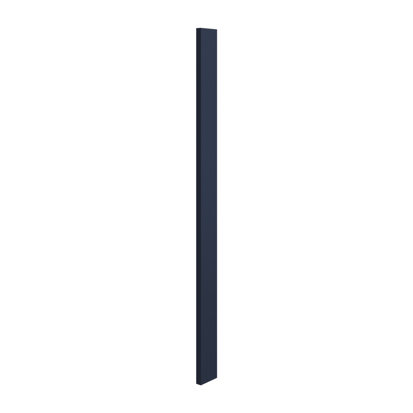 Wall Cabinet Filler Trim Pieces Wall Filler 3" x 30", 36" & 42" NB29 Naval Blue Shaker 1-1/4" Overlay