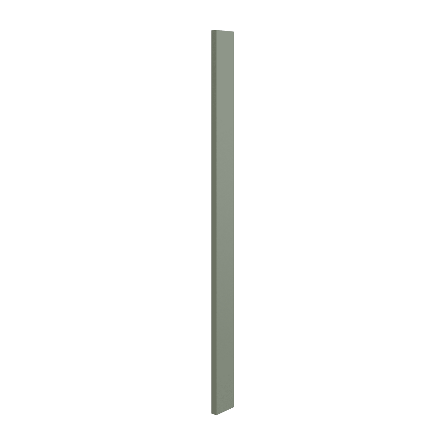 Wall Cabinet Filler Trim Pieces Wall Filler 3" x 30", 36" & 42" Green Shaker 1-1/4" Overlay