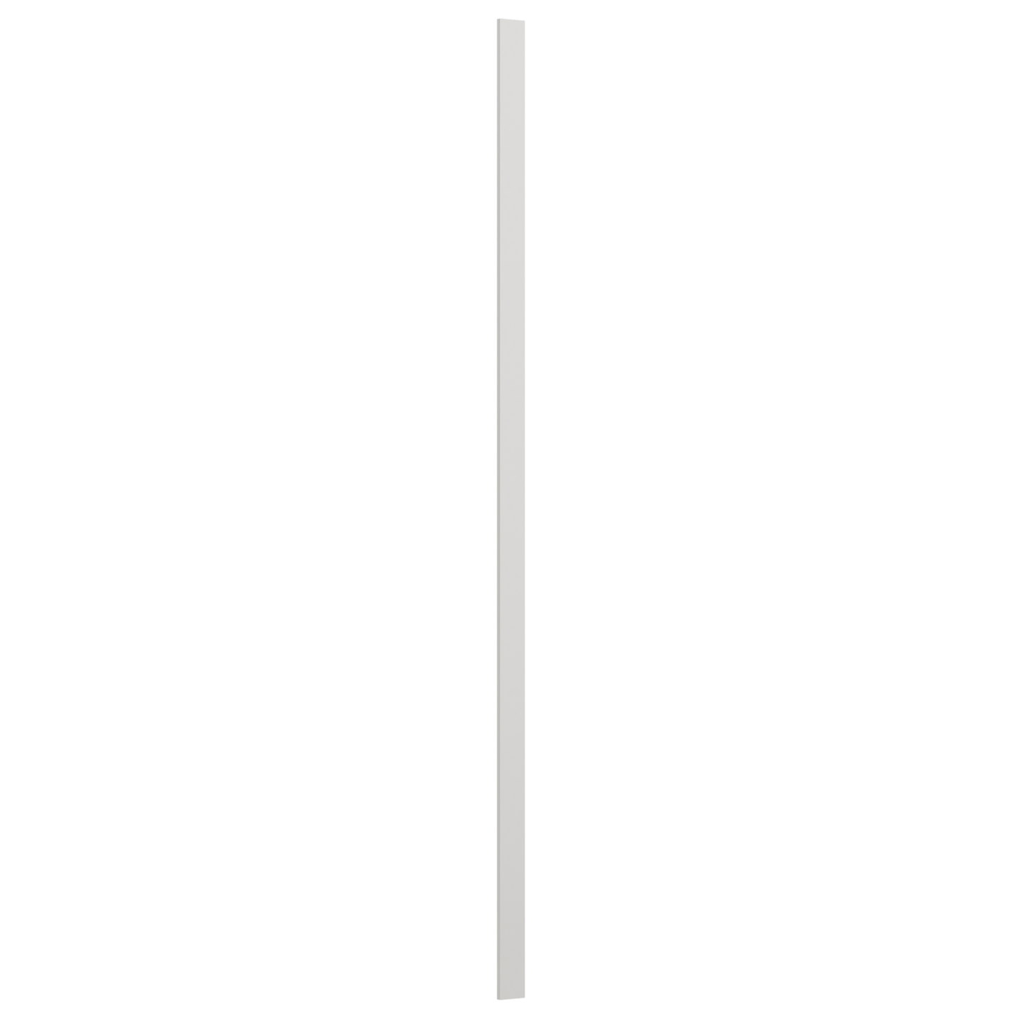 27LGDS Laguna Gray Double Shaker Tall Cabinet Filler Trim Pieces 3" & 6" x 96" Tall Filler
