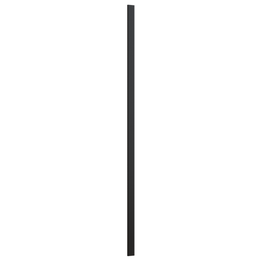 Fridge Filler Trim Pieces 3" & 6" up to 96" Tall Filler HNS15 Hermosa Noir Black Shaker 1-1/4" Overlay Cabinet