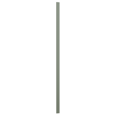 Tall Cabinet Filler Trim Pieces 1.5", 3" & 6" x 96" Tall Filler 14SG Sage Green Shaker 1-1/4" Overlay