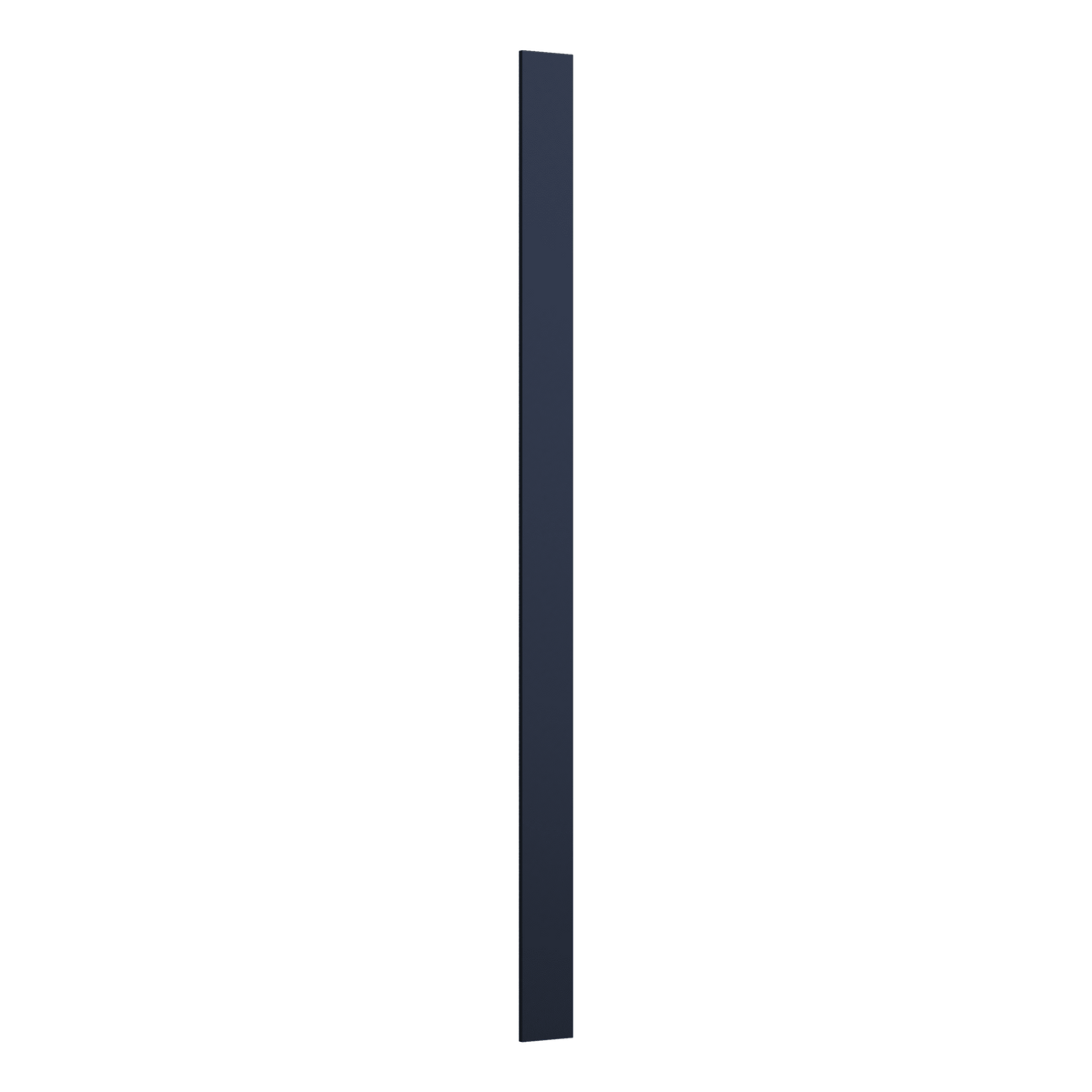 Tall Cabinet Filler Trim Pieces 3" & 6" x 96" Tall Filler NB29 Naval Blue Shaker 1-1/4" Overlay