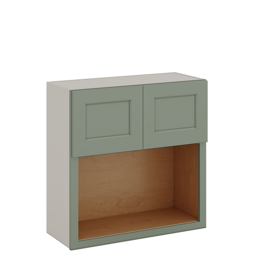 Sage Green Microwave all Cabinet Shaker