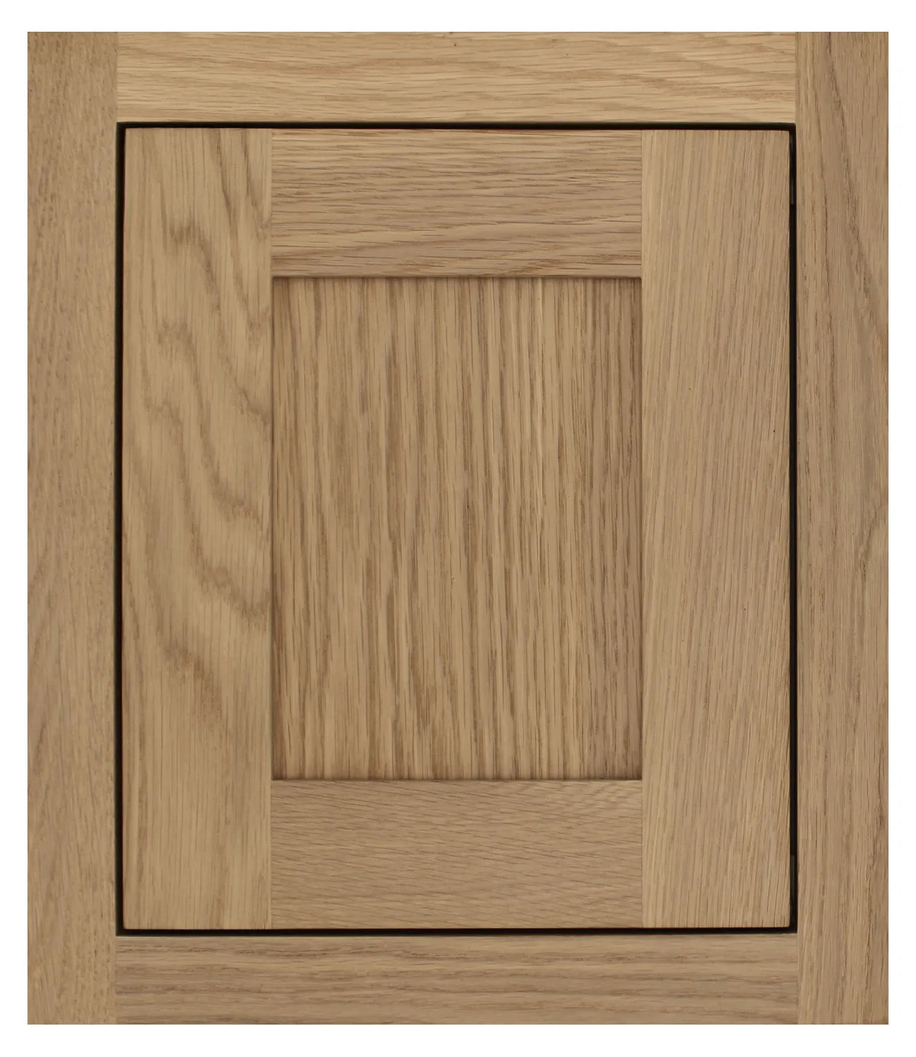 Custom False Door Oak Inset Shaker Decorative Style with Face Frame