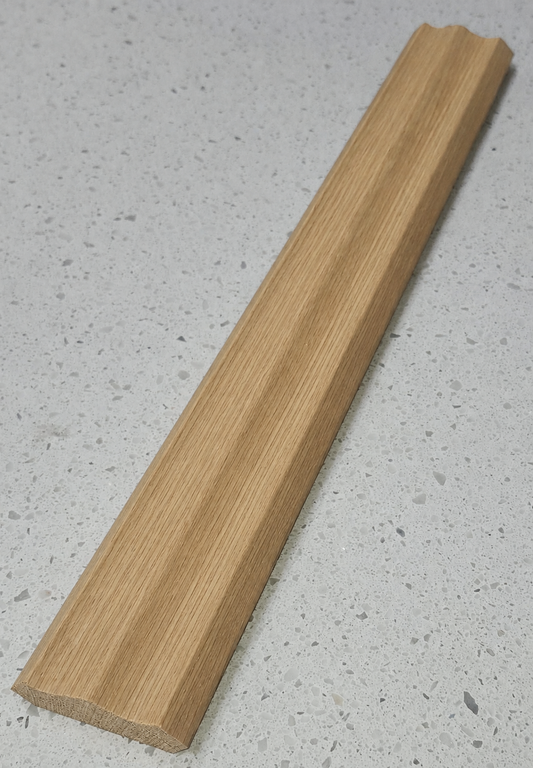 Rift Oak shaker crown molding trim