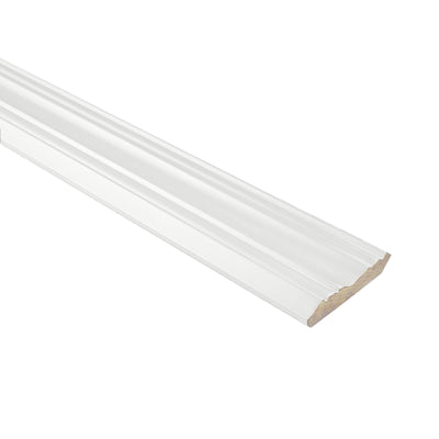 Snow White Shaker Crown Molding Trim Pieces