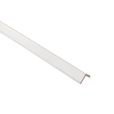 Snow White Shaker Outside Corner Molding Trim Pieces