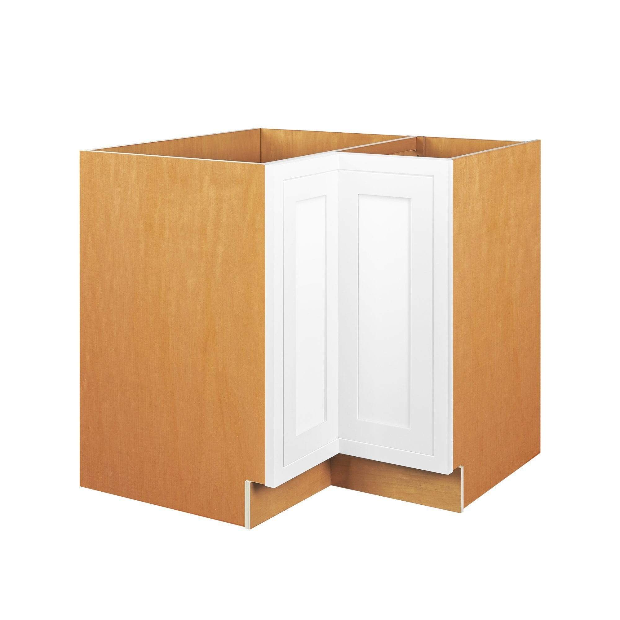 Lazy Susan Base Kitchen Cabinet - Custom Inset Shaker Cabinets