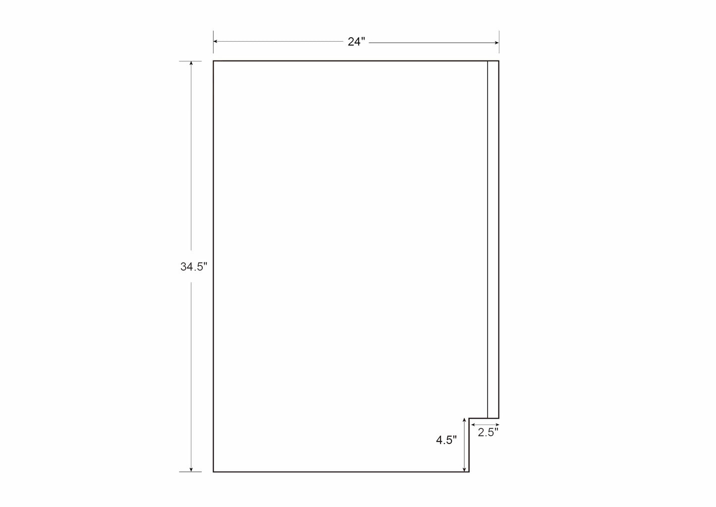 Tuscan Gray Inset Shaker Microwave Base Cabinet - 27"