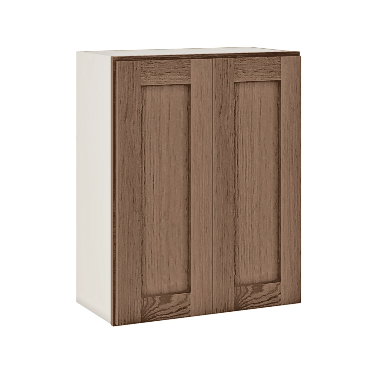Coffee Bean 30 inch Tall Kitchen Cabinets double door