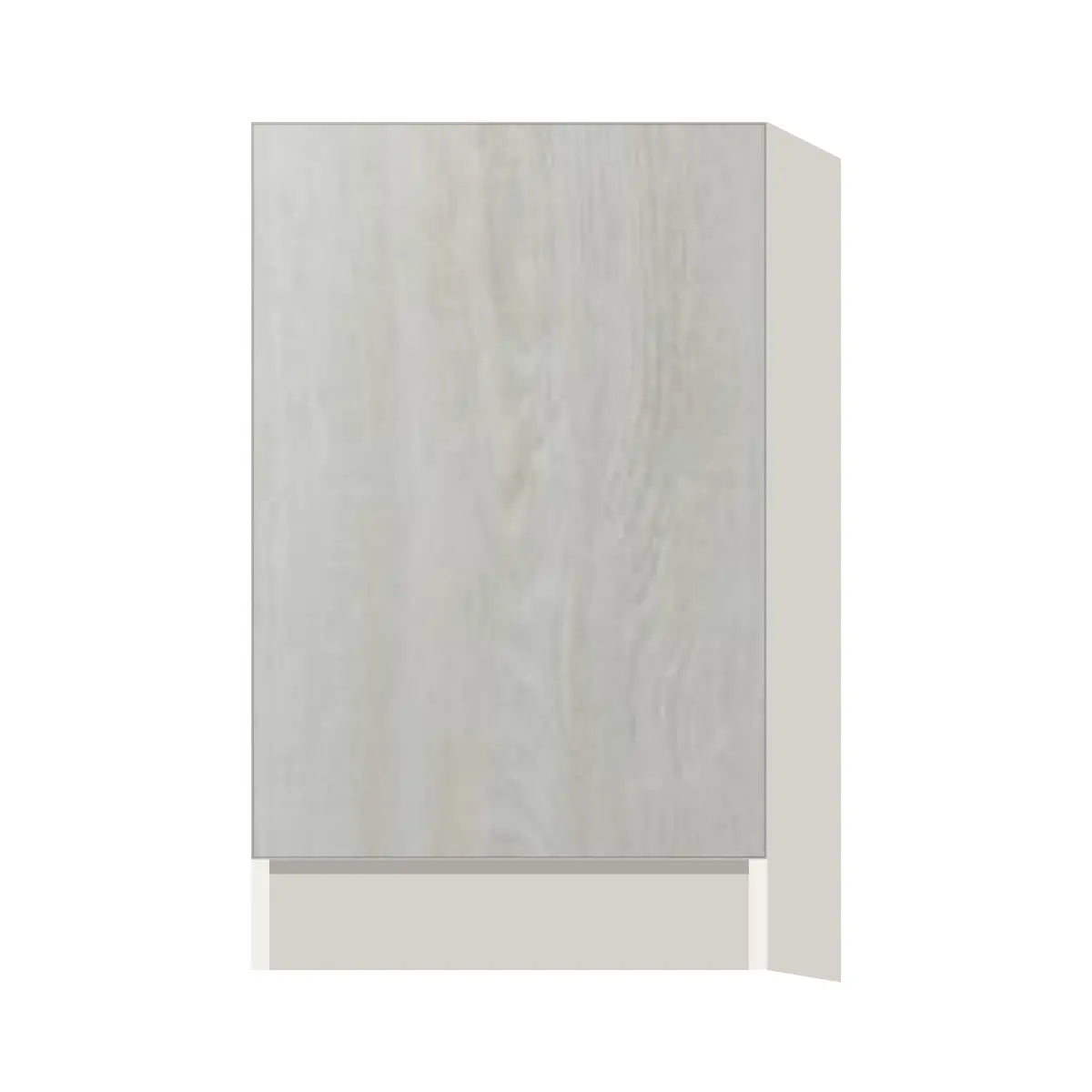 Contemporary base full-height door cabinet, Artisan White Oak door, L-Box (Luxury)