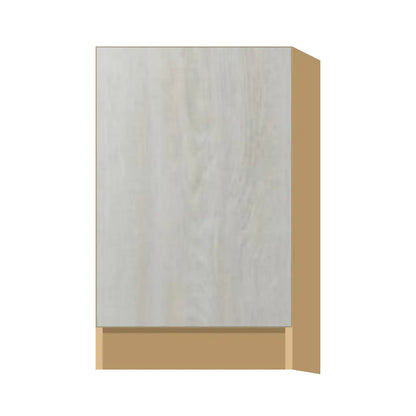 Contemporary base full-height door cabinet, Artisan White Oak door, P-Box (Prestige)