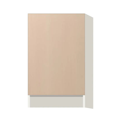 Contemporary base full-height door cabinet, Maine Oak door, L-Box (Luxury)