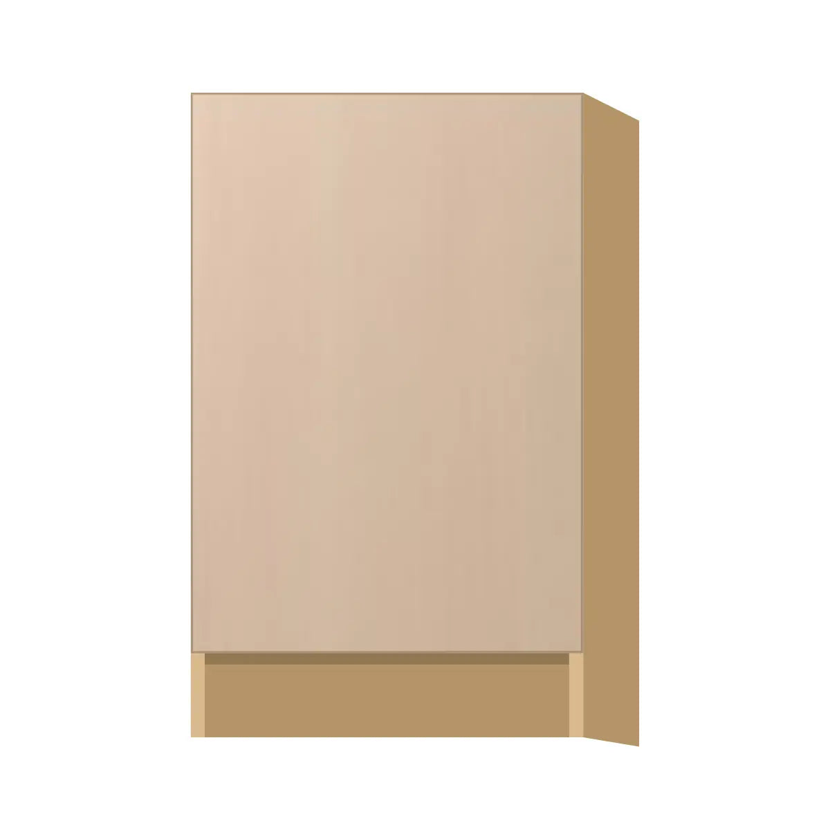 Contemporary base full-height door cabinet, Maine Oak door, P-Box (Prestige)