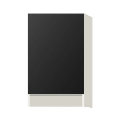 Contemporary base full-height door cabinet, Matte Black door, L-Box (Luxury)