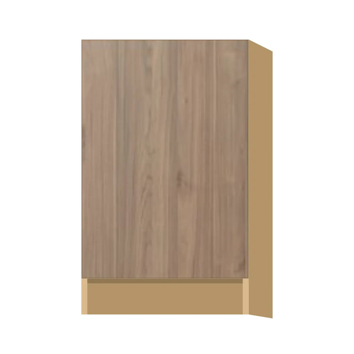 Contemporary base full-height door cabinet, Moonnut door, P-Box (Prestige)