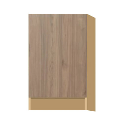 Contemporary base full-height door cabinet, Moonnut door, P-Box (Prestige)
