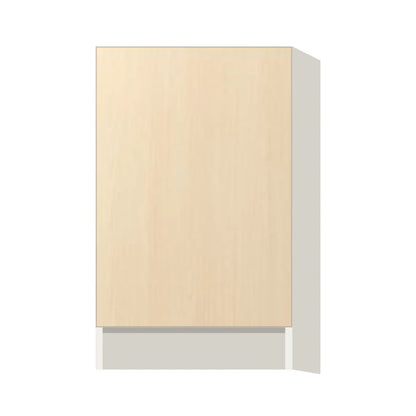 Contemporary base full-height door cabinet, Riva Oak door, L-Box (Luxury)
