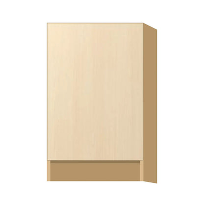 Contemporary base full-height door cabinet, Riva Oak door, P-Box (Prestige)