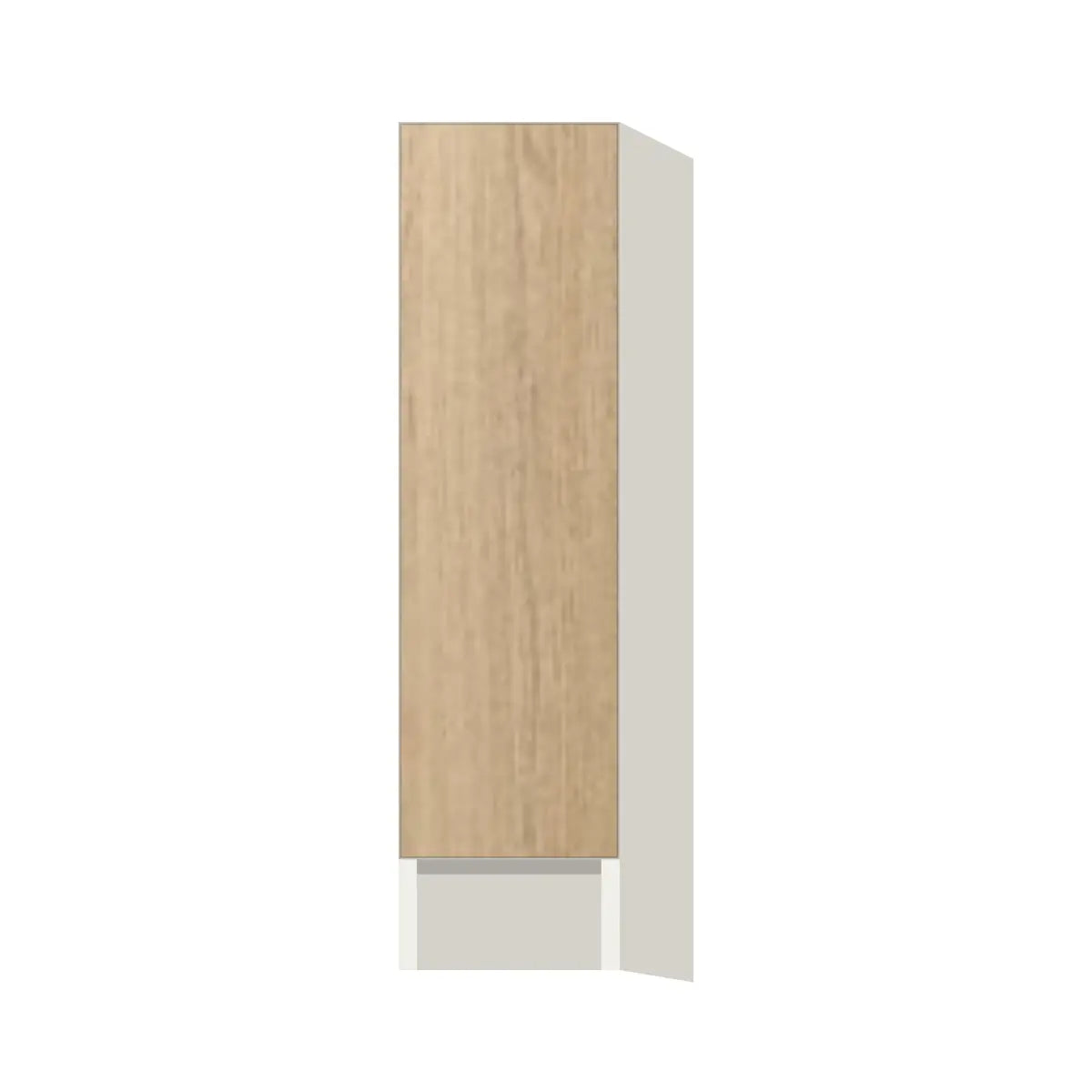Contemporary spice pull-out base cabinet, Modern Oak door, L-Box (Luxury)
