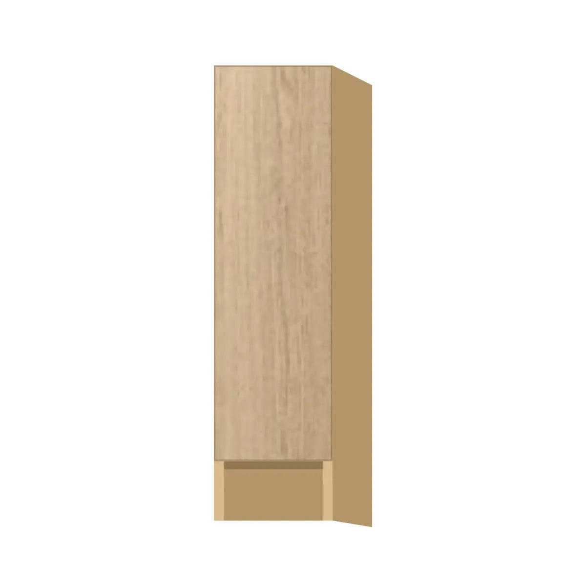 Contemporary spice pull-out base cabinet, Modern Oak door, P-Box (Prestige)