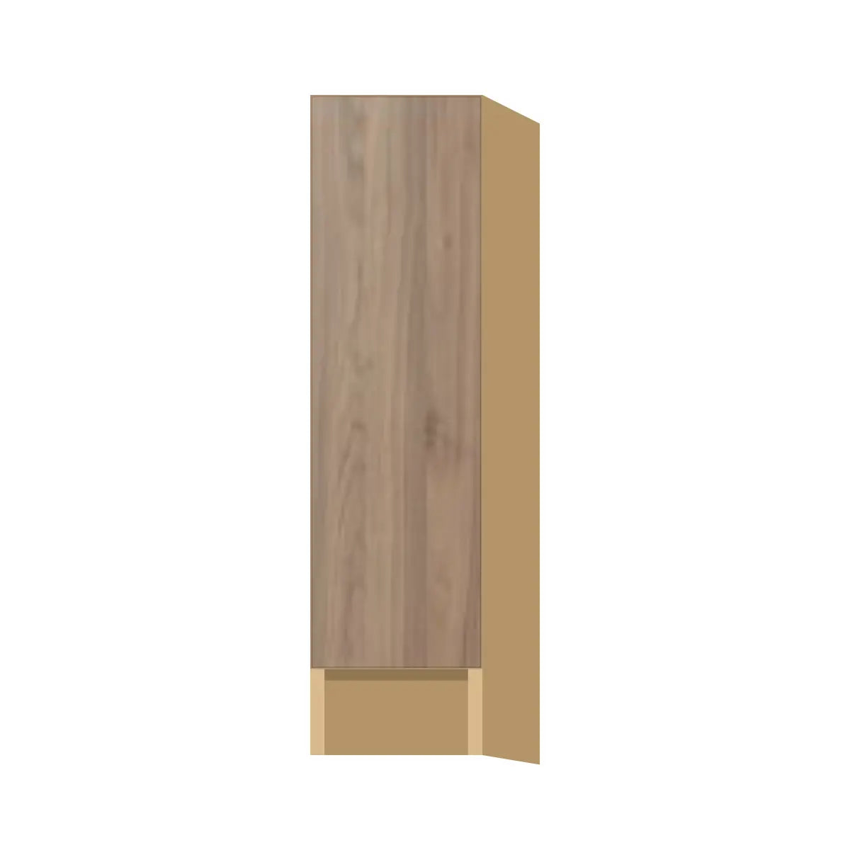 Contemporary spice pull-out base cabinet, Moonnut door, P-Box (Prestige)