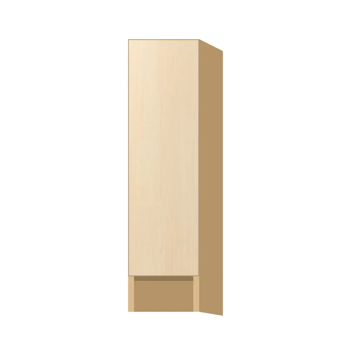 Contemporary spice pull-out base cabinet, Riva Oak door, P-Box (Prestige)